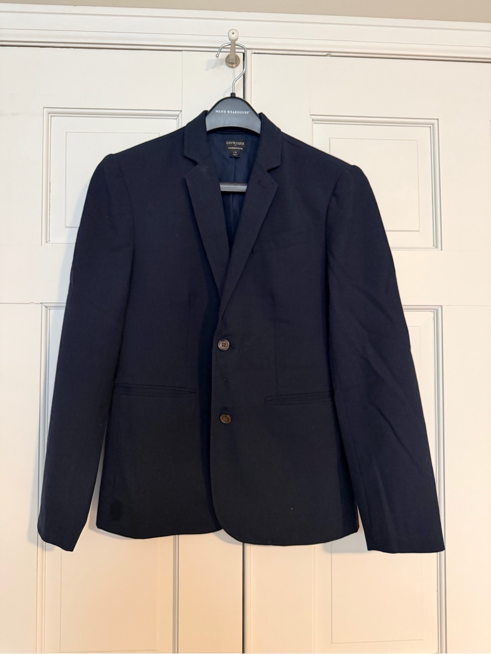 J. Crew Crewcuts Boy’s Thompson Navy Two-Button Blazer and pants size 14